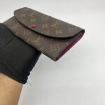 Louis Vuitton Emilie Wallet Monogram Fuchsia GHW