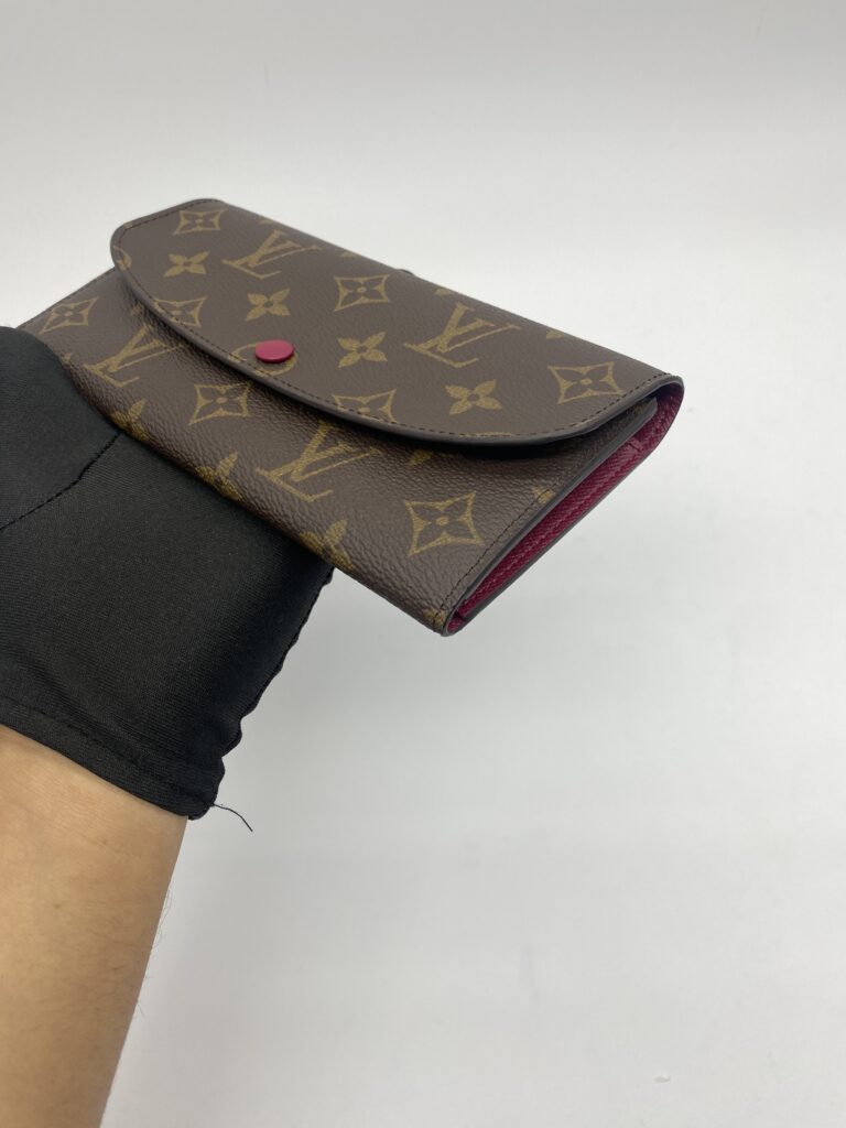 Louis Vuitton Emilie Wallet Monogram Fuchsia GHW