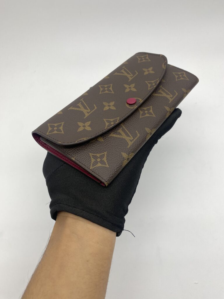 Louis Vuitton Emilie Wallet Monogram Fuchsia GHW