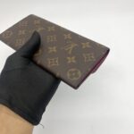 Louis Vuitton Emilie Wallet Monogram Fuchsia GHW