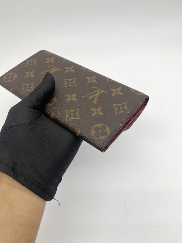 Louis Vuitton Emilie Wallet Monogram Fuchsia GHW