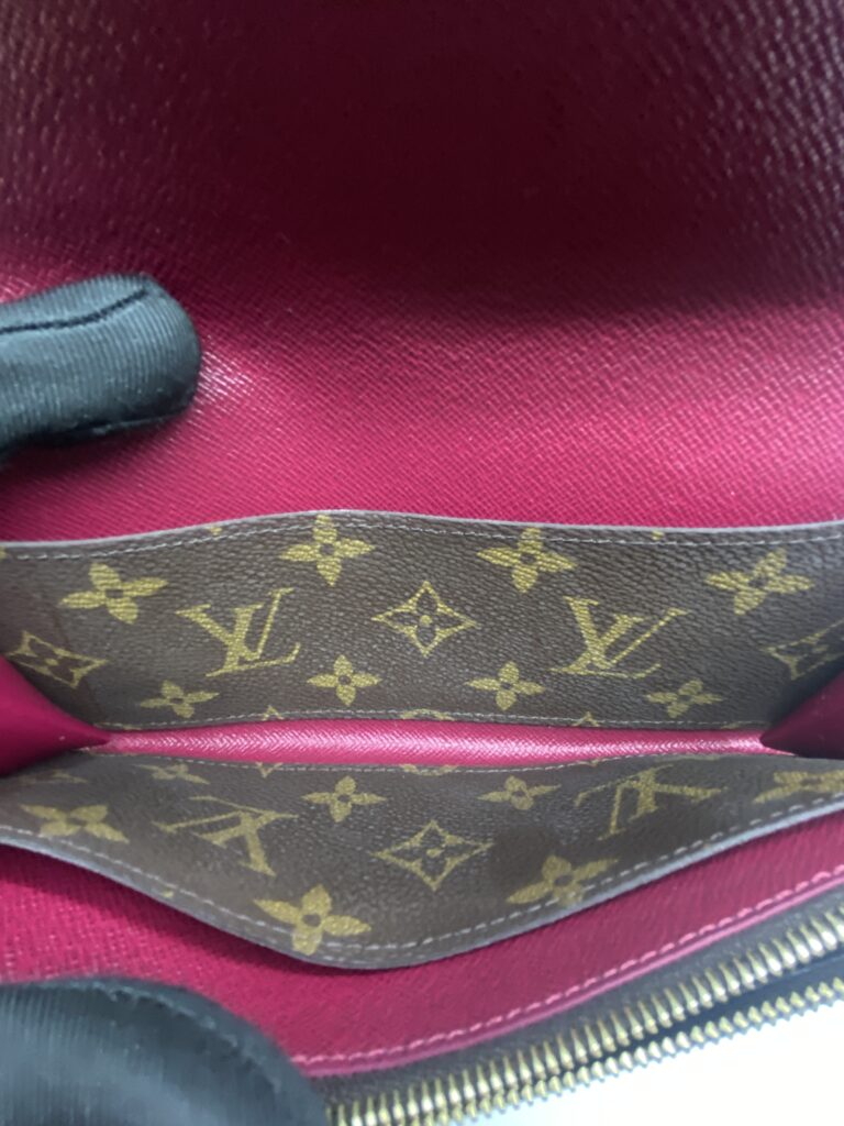 Louis Vuitton Emilie Wallet Monogram Fuchsia GHW