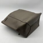 Celine Cabas Phantom Tote Grained Dark Taupe GHW