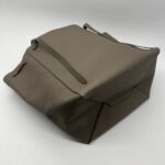 Celine Cabas Phantom Tote Grained Dark Taupe GHW