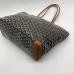 Goyard Artois MM Goyardine Noir Tan