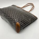 Goyard Artois MM Goyardine Noir Tan