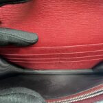 Gucci Wallet On Chain Leather Red Blooms SHW