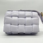 Bottega Veneta Padded Cassette Lilac GHW