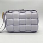 Bottega Veneta Padded Cassette Lilac GHW