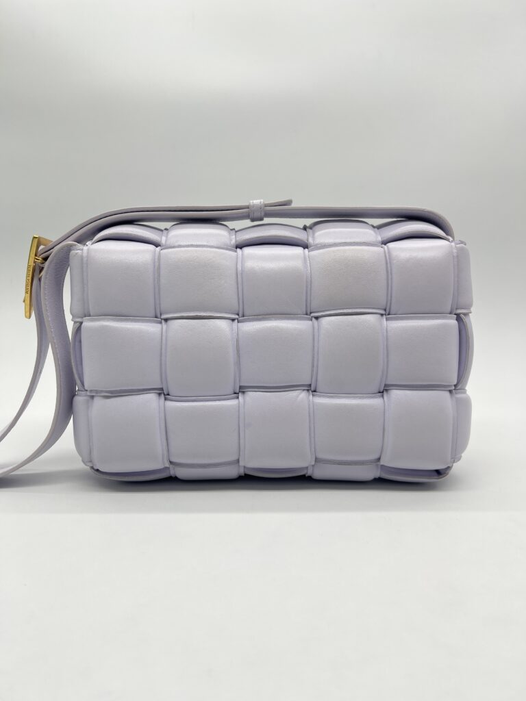 Bottega Veneta Padded Cassette Lilac GHW