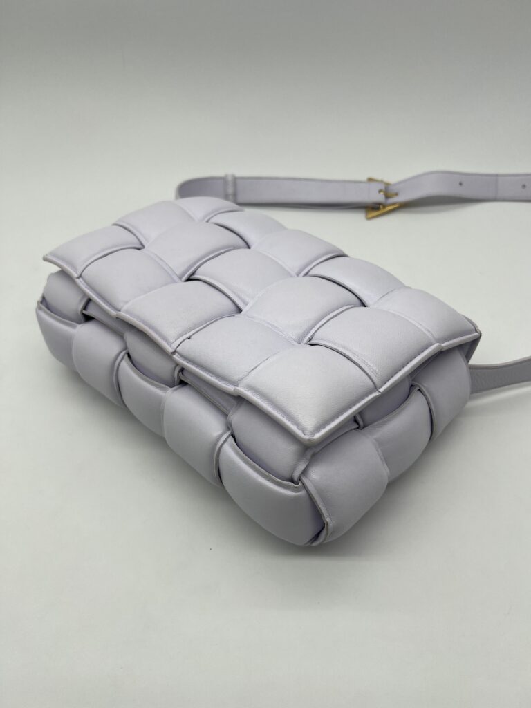 Bottega Veneta Padded Cassette Lilac GHW