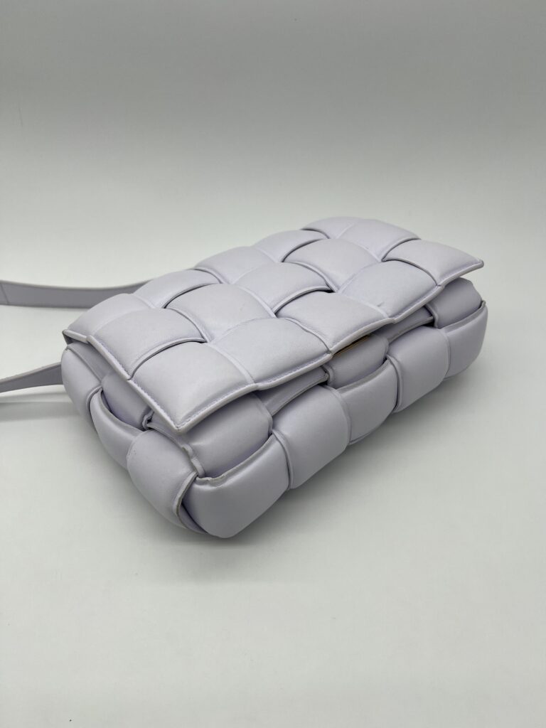 Bottega Veneta Padded Cassette Lilac GHW
