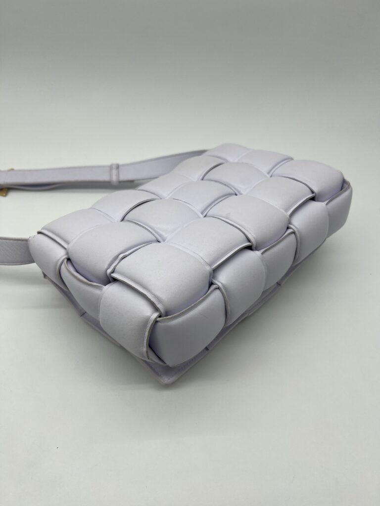 Bottega Veneta Padded Cassette Lilac GHW