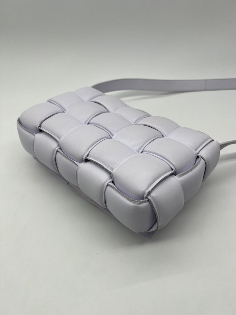 Bottega Veneta Padded Cassette Lilac GHW