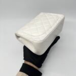 Chanel Pearl Crush Mini Square Lambskin White GHW