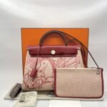 Hermes Herbag 31 Pegase Pop Vache Hunter R Piment PHW