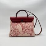 Hermes Herbag 31 Pegase Pop Vache Hunter R Piment PHW