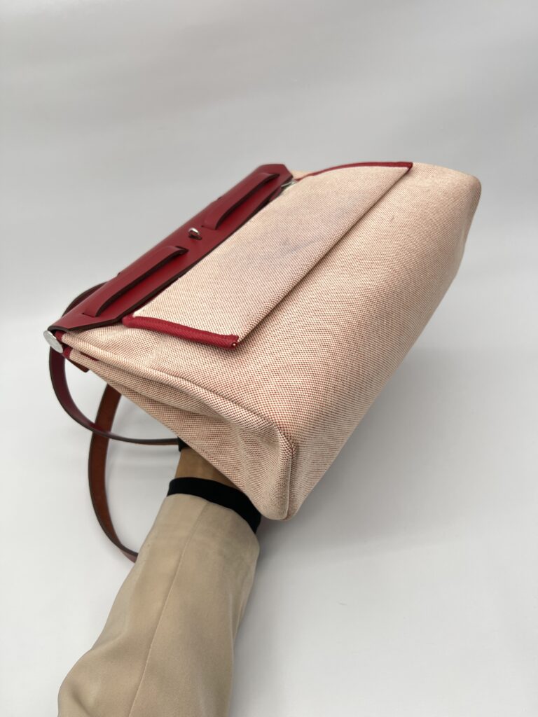 Hermes Herbag 31 Pegase Pop Vache Hunter R Piment PHW