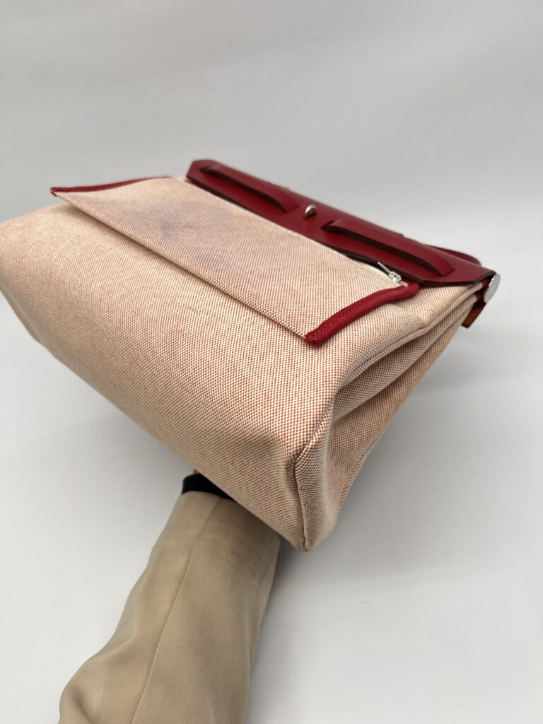 Hermes Herbag 31 Pegase Pop Vache Hunter R Piment PHW