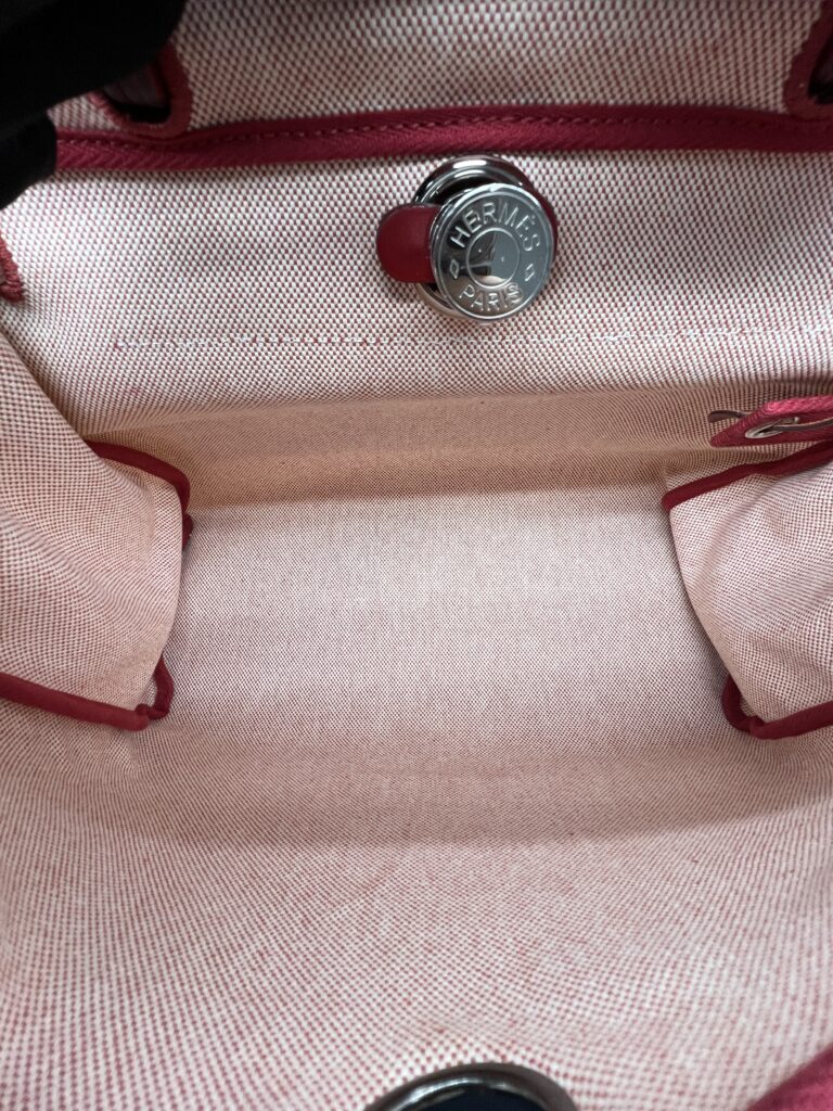 Hermes Herbag 31 Pegase Pop Vache Hunter R Piment PHW