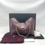 Chanel Shopping Bag Caviar Bordeaux GHW
