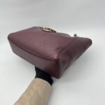 Chanel Shopping Bag Caviar Bordeaux GHW