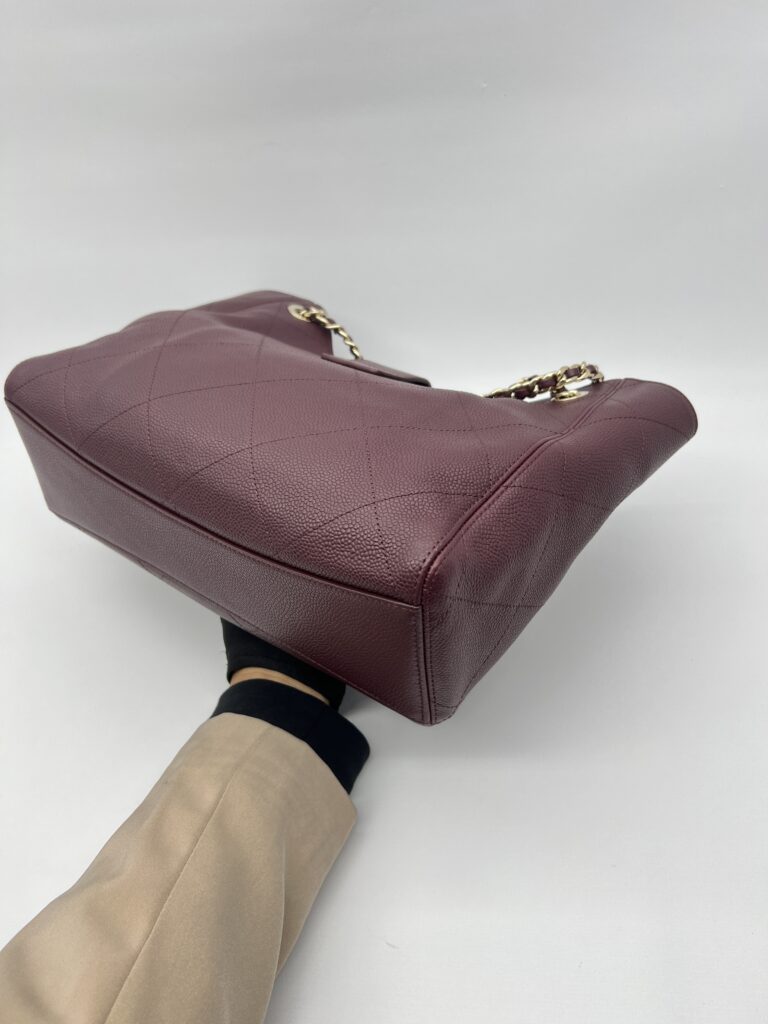 Chanel Shopping Bag Caviar Bordeaux GHW