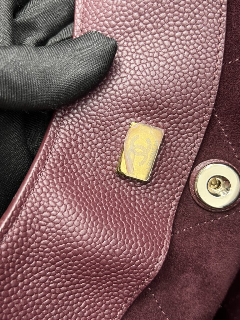 Chanel Shopping Bag Caviar Bordeaux GHW