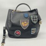 Dior Diorific Bucket Bag Patch Black GHW