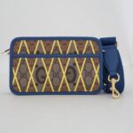 Gucci Zip Crossbody GG Supreme Blue Yellow GHW