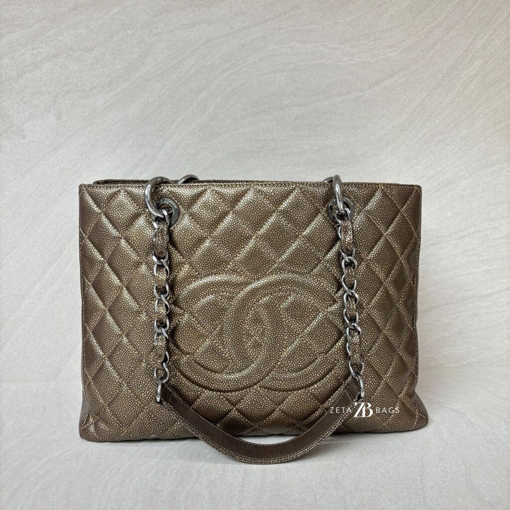 Chanel GST Caviar Bronze SHW