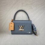 Louis Vuitton Twist MM Epi Gray GHW