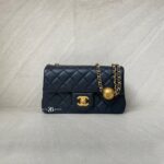 Chanel Mini Rectangular Pearl Lambskin Black GHW