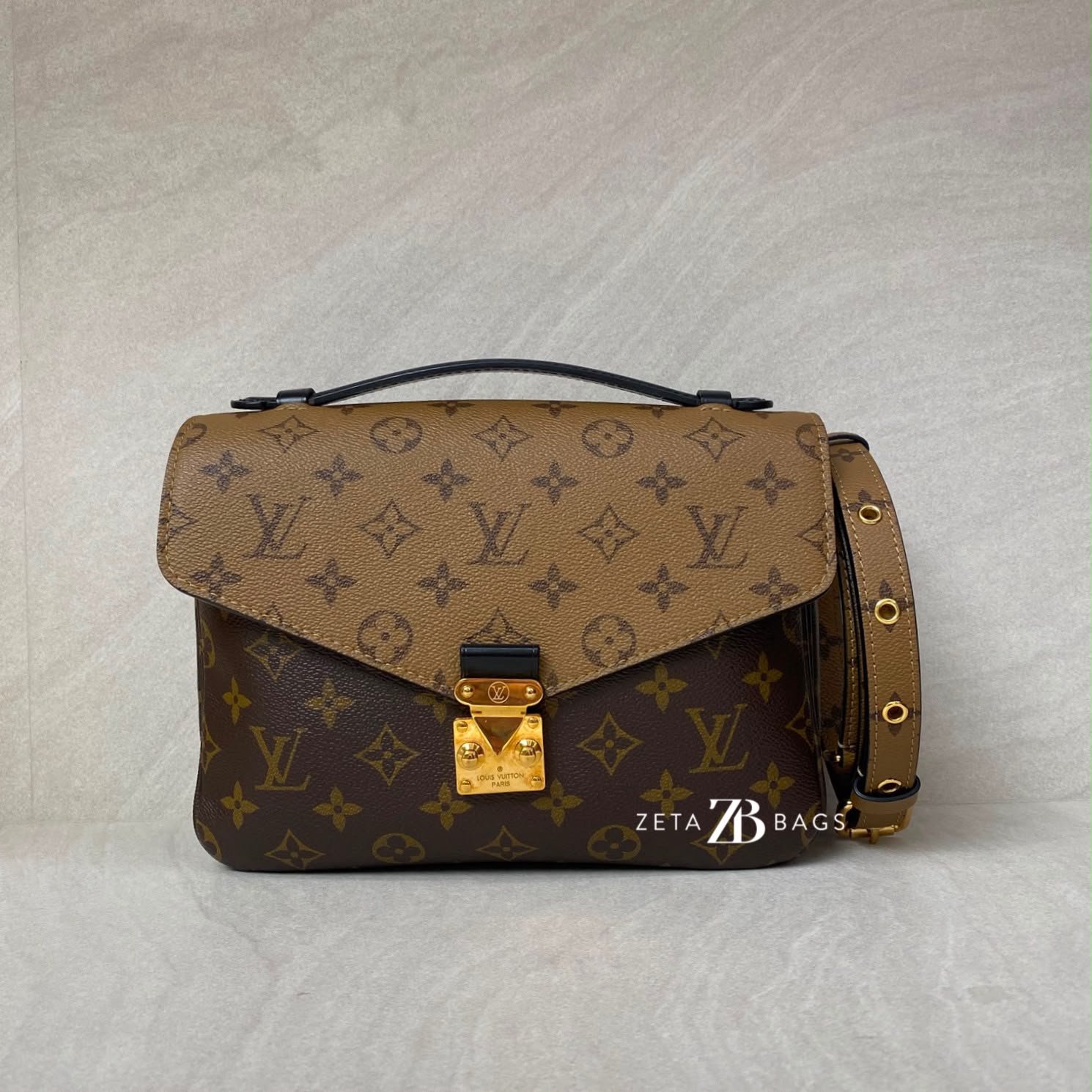 Louis Vuitton Metis MM Monogram Reverse GHW
