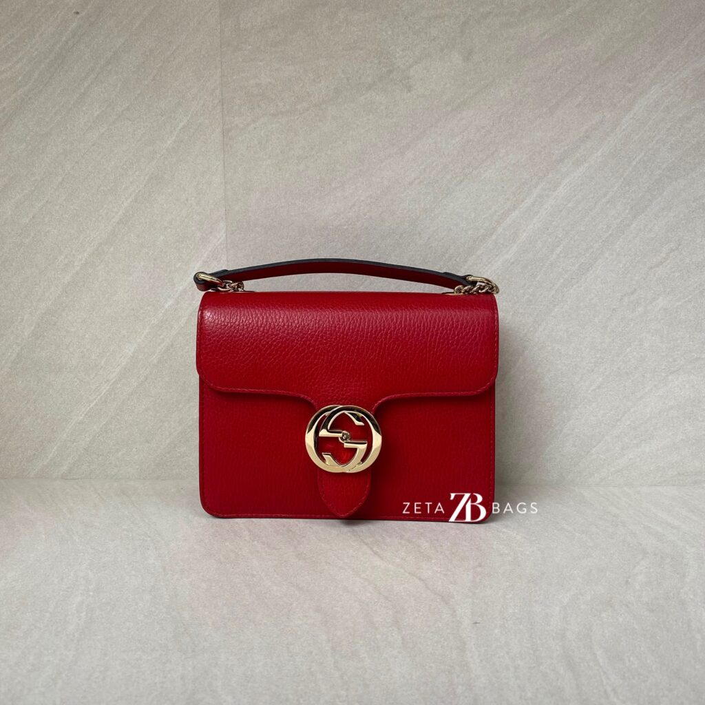 Gucci GG Interlocking Red GHW