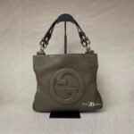 Gucci Blondie Tote Dark Olive SHW
