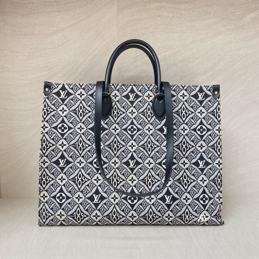 Louis Vuitton On The Go Monogram Black White 1854 GHW