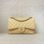 Chanel Jumbo Classic Double Flap Caviar Beige GHW