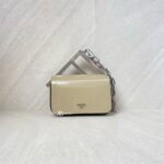 Fendi Nano First Sight Shiny Calfskin Beige SHW