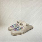 Hermes Feria Espadrilles White Eraser/Multicolor PHW