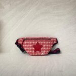 Gucci Children Bumbag Canvas GG Red Star