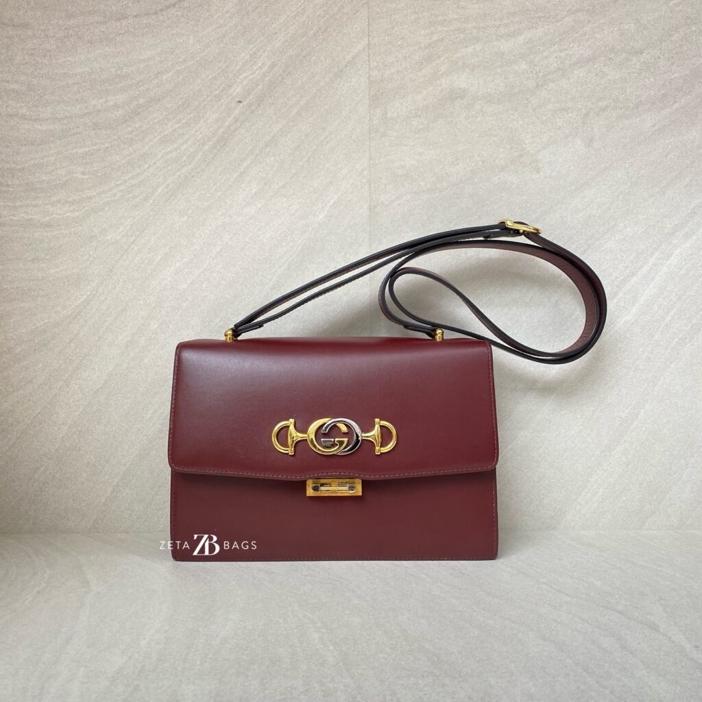 Gucci Zumi Sholder Bag Red