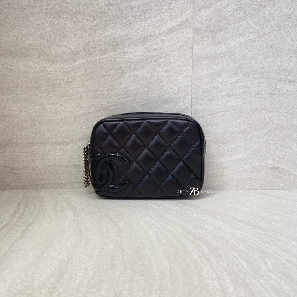 Chanel Cambon Cosmetic Black SHW