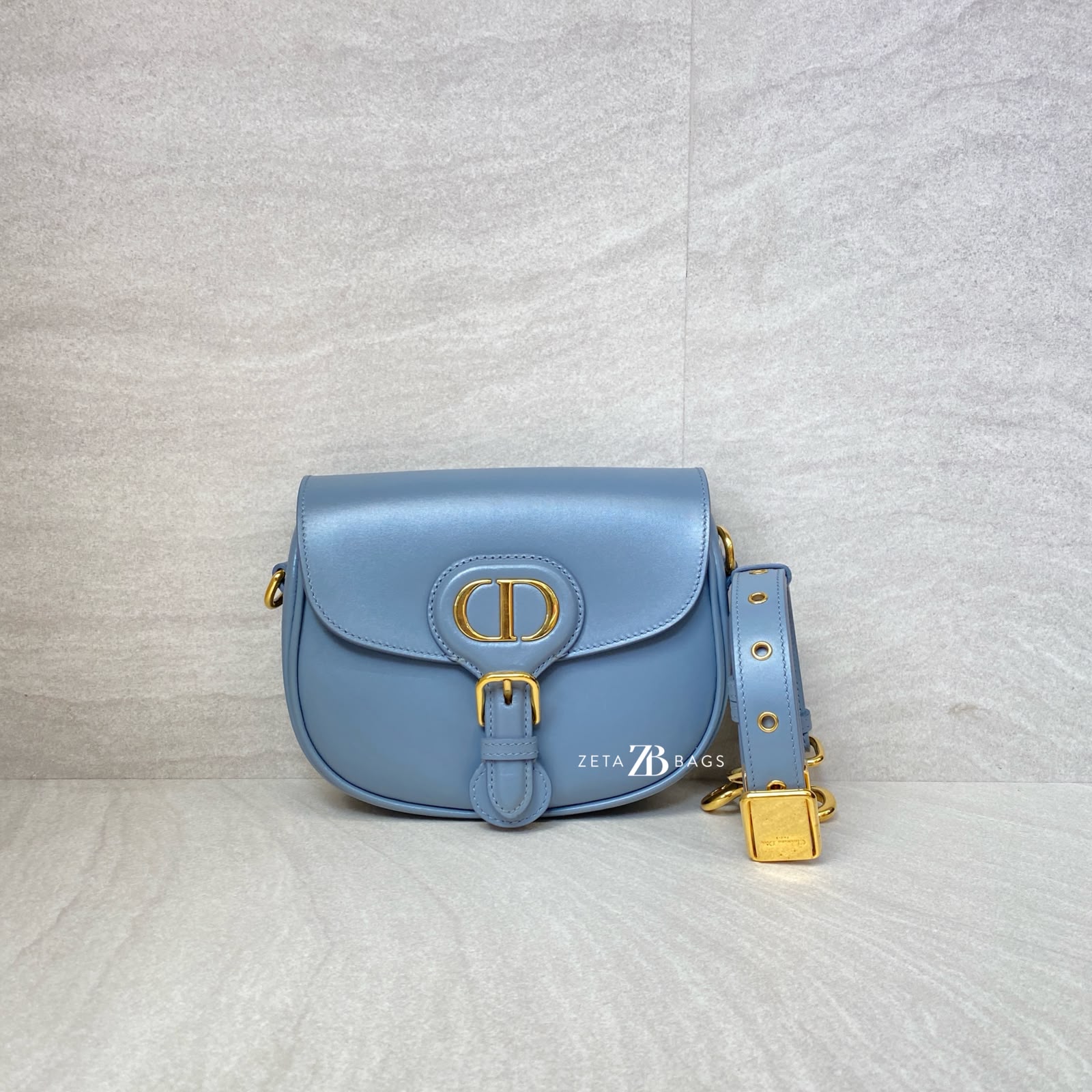 Dior Bobby Small Cloud Blue GHW