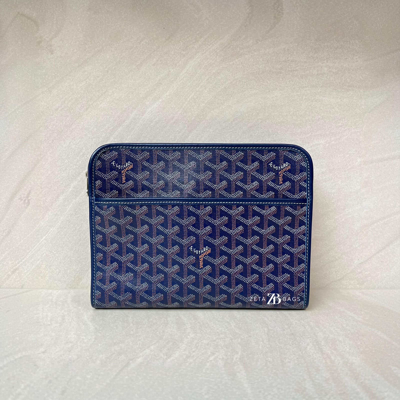Goyard Jouvence MM Goyardine Navy SHW
