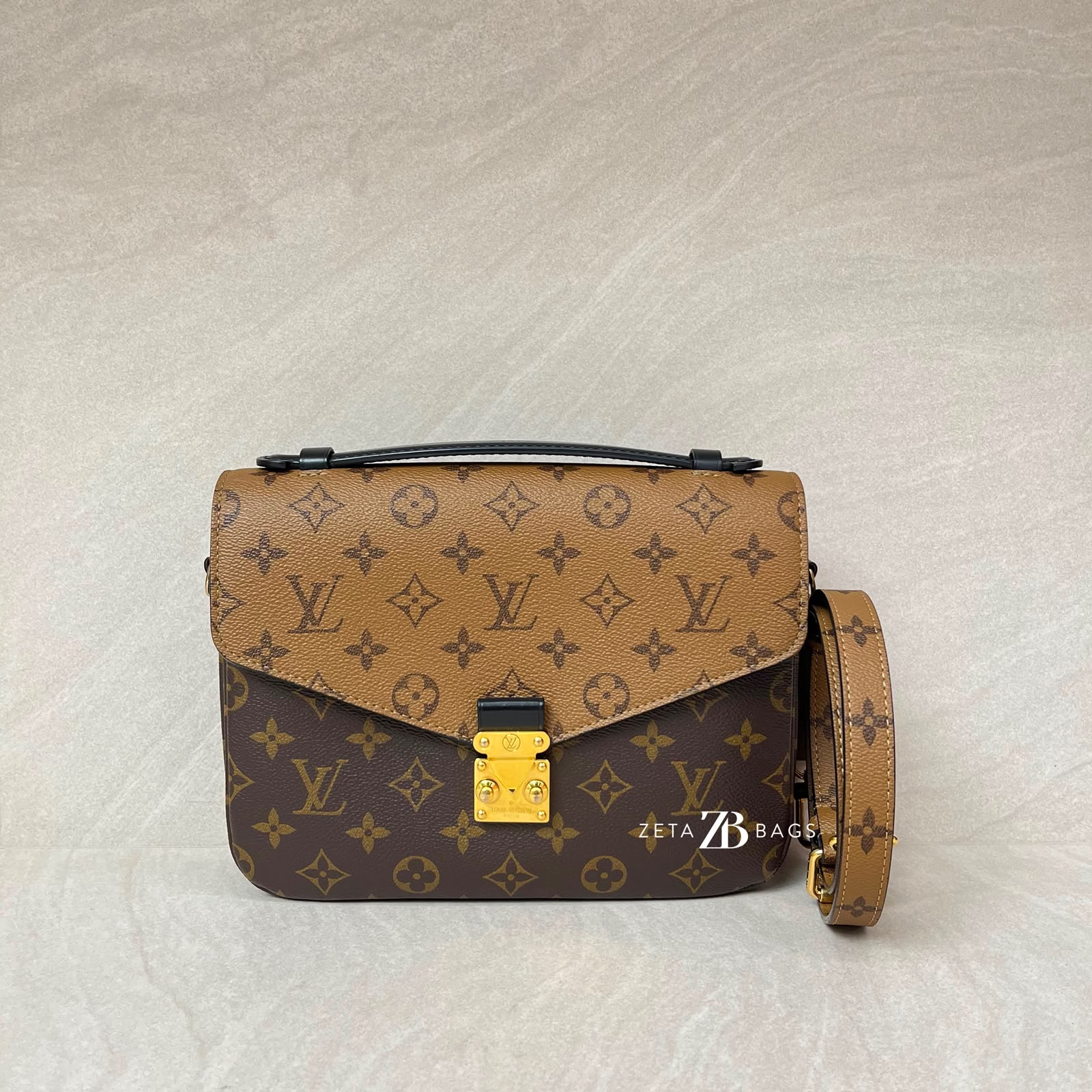 Louis Vuitton Metis MM Monogram Reverse GHW