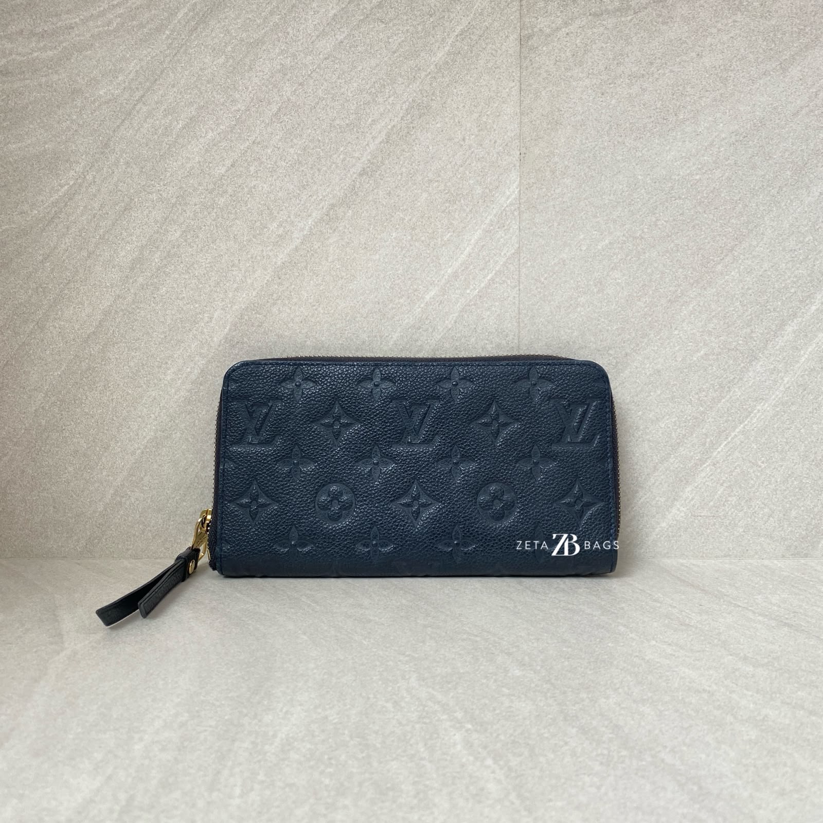 Louis Vuitton Zippy Wallet Monogram Empriente Black GHW