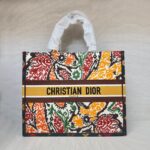 Dior Large Book Tote Endek Bali Multicolore