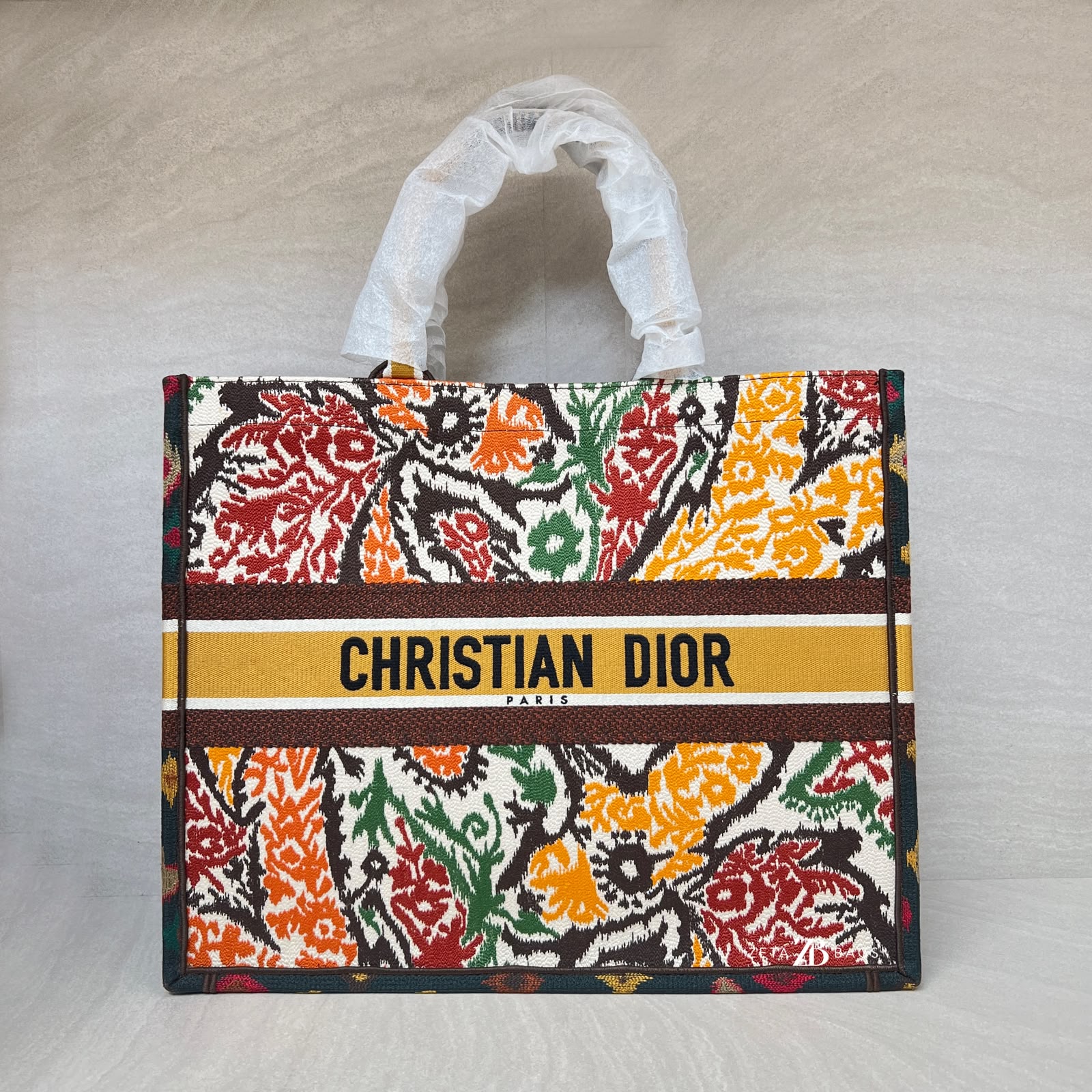 Dior Large Book Tote Endek Bali Multicolore