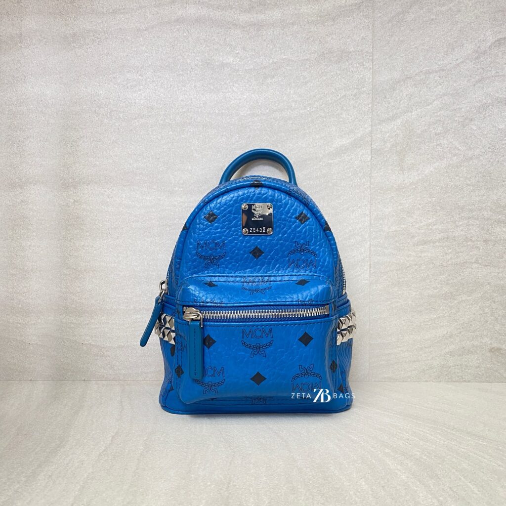 MCM Mini Stark Bebe Boo Blue SHW